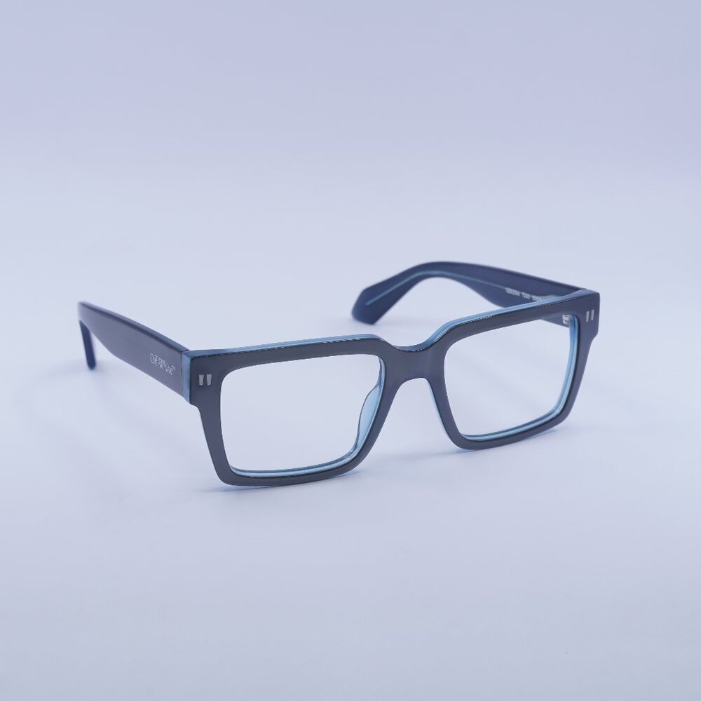 🕶️ New Off-White OERJ054 STYLE 54 7200 Eyeglasses - Satin Silver Frame 53mm